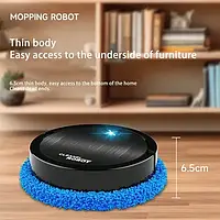 Робот-пылесос швабра для влажной уборки, Робот уборщик для дома Cleanel robot