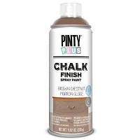 Фарба-аерозоль Pintyplus на водній основі Chalk-finish, Каштанова, 400 мл (8429576230208)