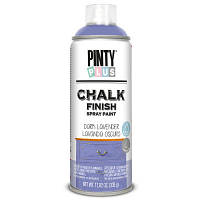 Фарба-аерозоль Pintyplus на водній основі Chalk-finish, Лавандова темна, 400 мл (8429576282405)