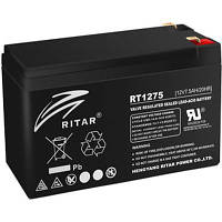 Батарея к ИБП Ritar AGM RT1275B, 12V-7.5Ah (RT1275B) arena