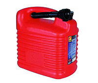 Каністра пластикова 20л "Sena" Червона +лійка для Нафту продуктів Польща( Гость HDPE) Sofa Parts Арт.RZ-878