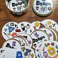 Настільна гра Dobble Harry Potter Spot It! карткова гра Доббль Гаррі Поттер для компанії картки гри eng, фото 7