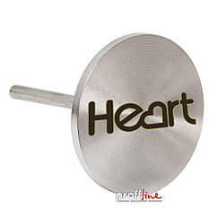 Педикюрний диск-основа металева Heart Germany, діаметр 25 мм