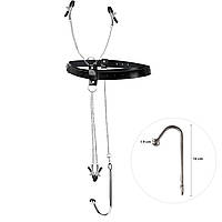 Бондажний набір із металевим анальним гаком №1 Art of Sex Blanca Bondage set with anal hook №1 - SO9791