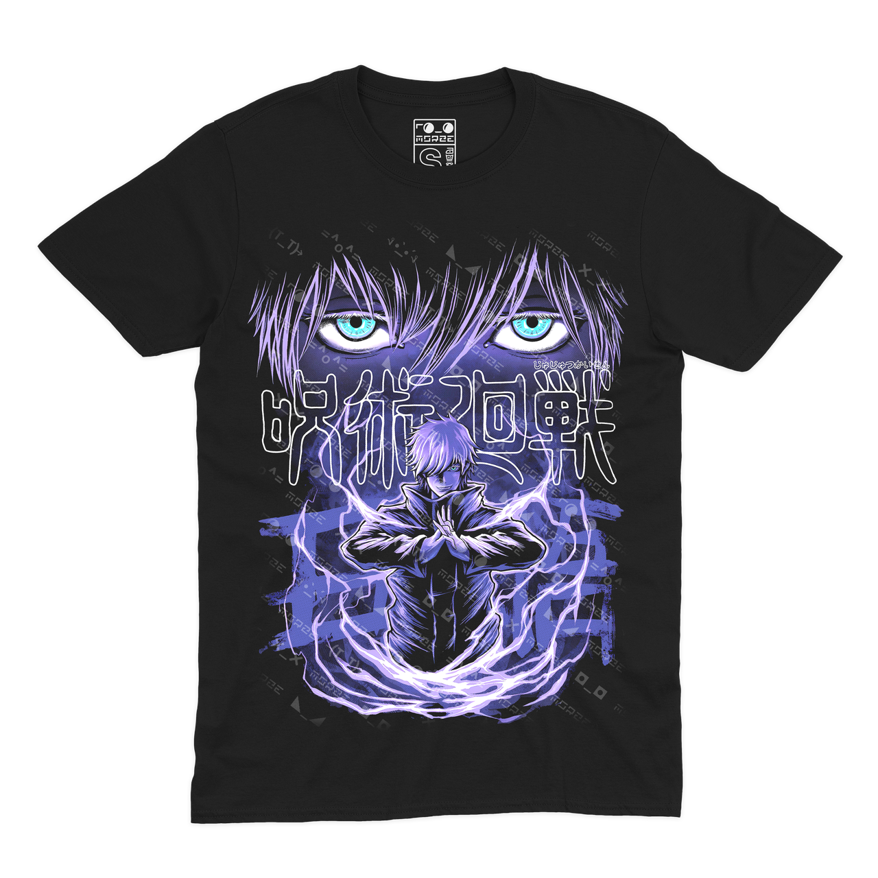 Футболка чорна Morze Jujutsu Kaisen  V9, фото 1