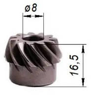 Ведущая шестерня электропилы металическая (D=22 х z11)