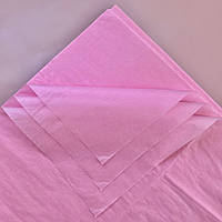 Бумага Тишью 50*75 см Нежно-розовая в листах