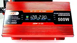 Автомобільний якісний перетворювач напруги DC/AC KC-500D 500W перетворювач