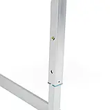 Розкладний стіл для пікніка з 4 стільцями туристичний стіл для відпочинку розкладний стіл Білий, фото 6