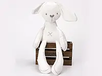 Мягкая игрушка Кролик 36 см плюшевый, детская игрушка кролик Белый