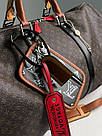 Чоловіча сумка Луї Віттон коричнева Louis Vuitton Brown Keepall Bandouliere Bag, фото 7