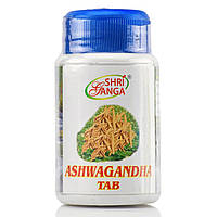 Ашвагандха таб , Ashwagandha tab, Shri Ganga , 400 mg активного вещества , 60 таб.