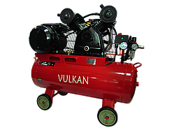 VULKAN Компресор рес-50л 420/340л/хв 2,2кВт 10бар 220В 2 циліндра IBL2070E-220-50