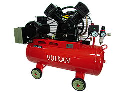 VULKAN Компресор рес-50л 360/290л/хв 2,2кВт 10бар 380В 2 циліндра IBL2065E-380-50