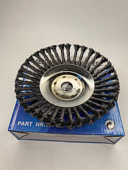 Корщітка на бензиновий тример — для очищення доріжок і тротуарної плитки 200 мм