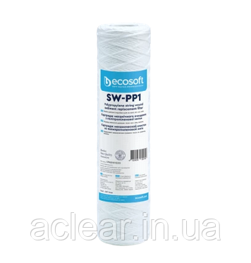 Ecosoft SW-PP1 Картридж з поліпропіленової нитки Ecosoft CPN25101ECO 2,5"x10" 1 мкм