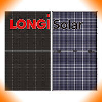 Двостороння сонячна панель Longi Solar 550 Вт Bifacial Hi-MO 5, LR5-72HBD-550M