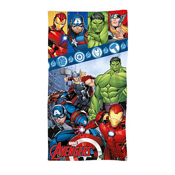 Пляжний рушник Marvel Avengers - Марвел Месники - 70х140 для хлопчика