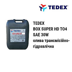 SAE 30W TO-4 олива тракторна трансмісійно-гідравлічна Tedex Box Super HD