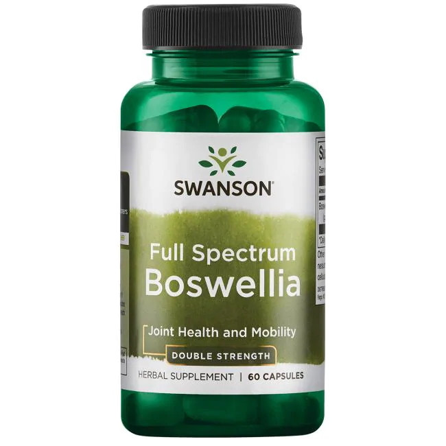 Натуральная добавка Swanson Boswellia 800 mg Full Spectrum, 60 капсул CN4894 PS - фото 1 - id-p2177845895