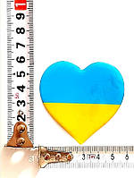 Наклейка "Сердце Украины" силиконовая