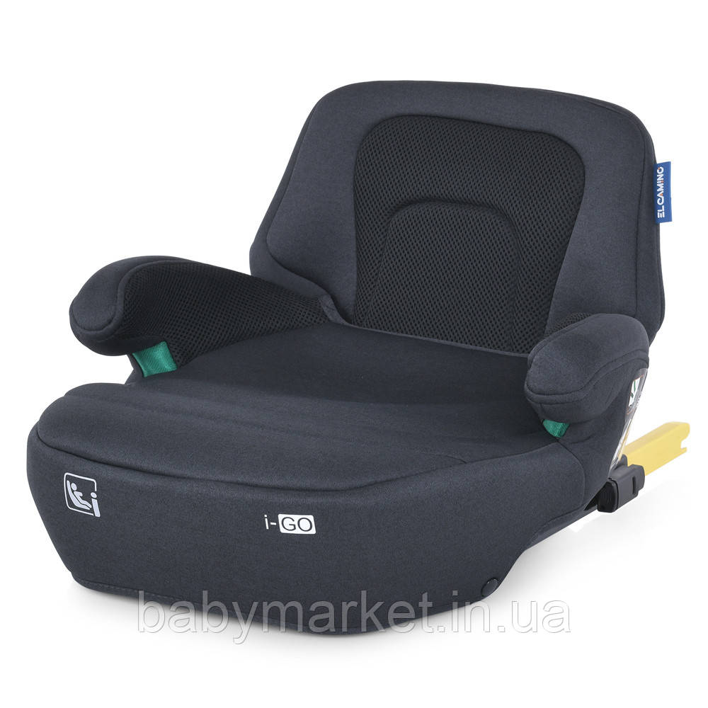 Автокрісло-бустер El Camino (22-36кг) ME 1112 I-GO (anthracite)