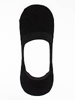 Черные бамбуковые носки-следки, размер 36-41