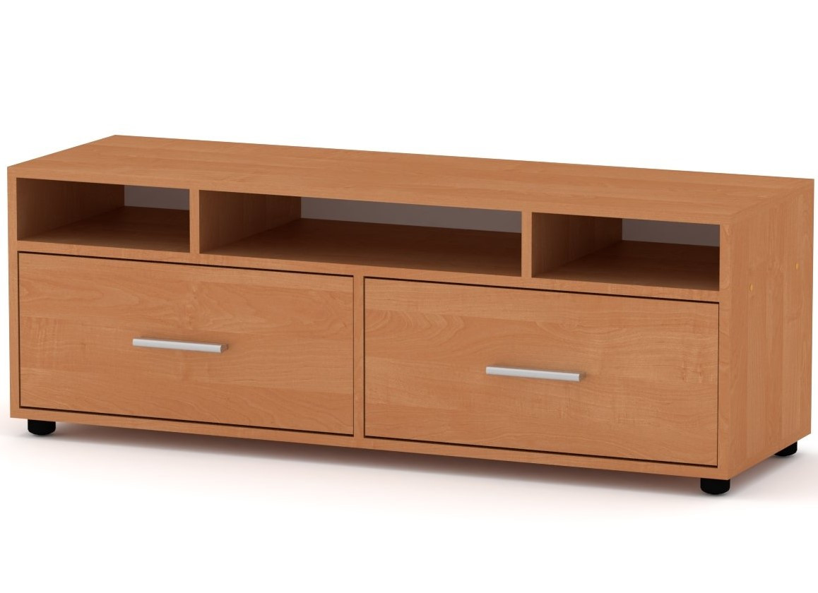 Тумба під ТВ Плазма вільха Компаніт (120х38х43 см), фото 1