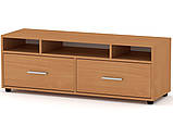 Тумба під ТВ Плазма Дуб крафт золотой Компаніт (120х38х43 см), фото 7