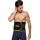 Пояс для схуднення неопреновий розмір 115х25 см HAPPY SWEAT 9039-L, фото 6