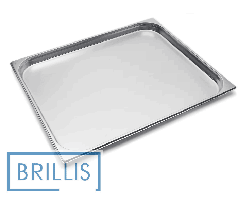 Гастроємність Brillis н/ж сталь GN 2/1-40 мм (650x530x40мм)