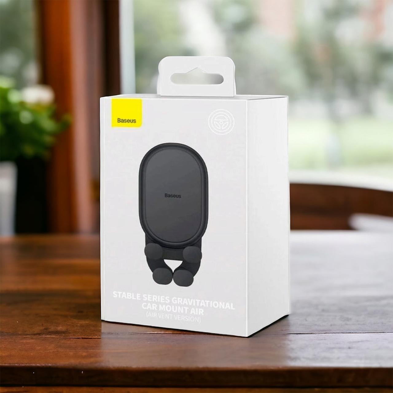 Тримач для телефона Baseus Stable Series Gravitational Car Mount Air (Air Vent Version), фото 1