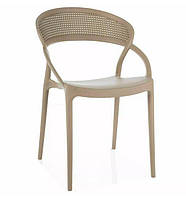 Стул садовый Glis II пластик бежевый (Signal ТМ)