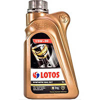 Масло моторное синтетическое 1л 5W-30 SYNTHETIC 504/507 LOTOS (BYD Амулет) WF-K104E10-0H0-LOTOS