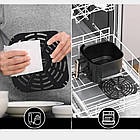 Аерофритюрниця без олії 7,5л (3400Вт) TK01011 / Мультипіч для дому / Фритюрниця з антипригарним покриттям, фото 5