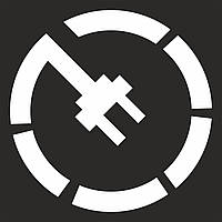 Трафарет дорожньої розмітки 1.38 Місце для зарядки електромобілів 1200*1200 мм