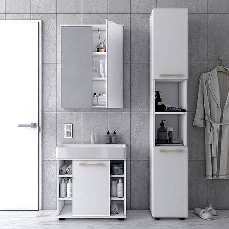 Комплект для ванної кімнати СВІТА Doros, колір білий, фото 2