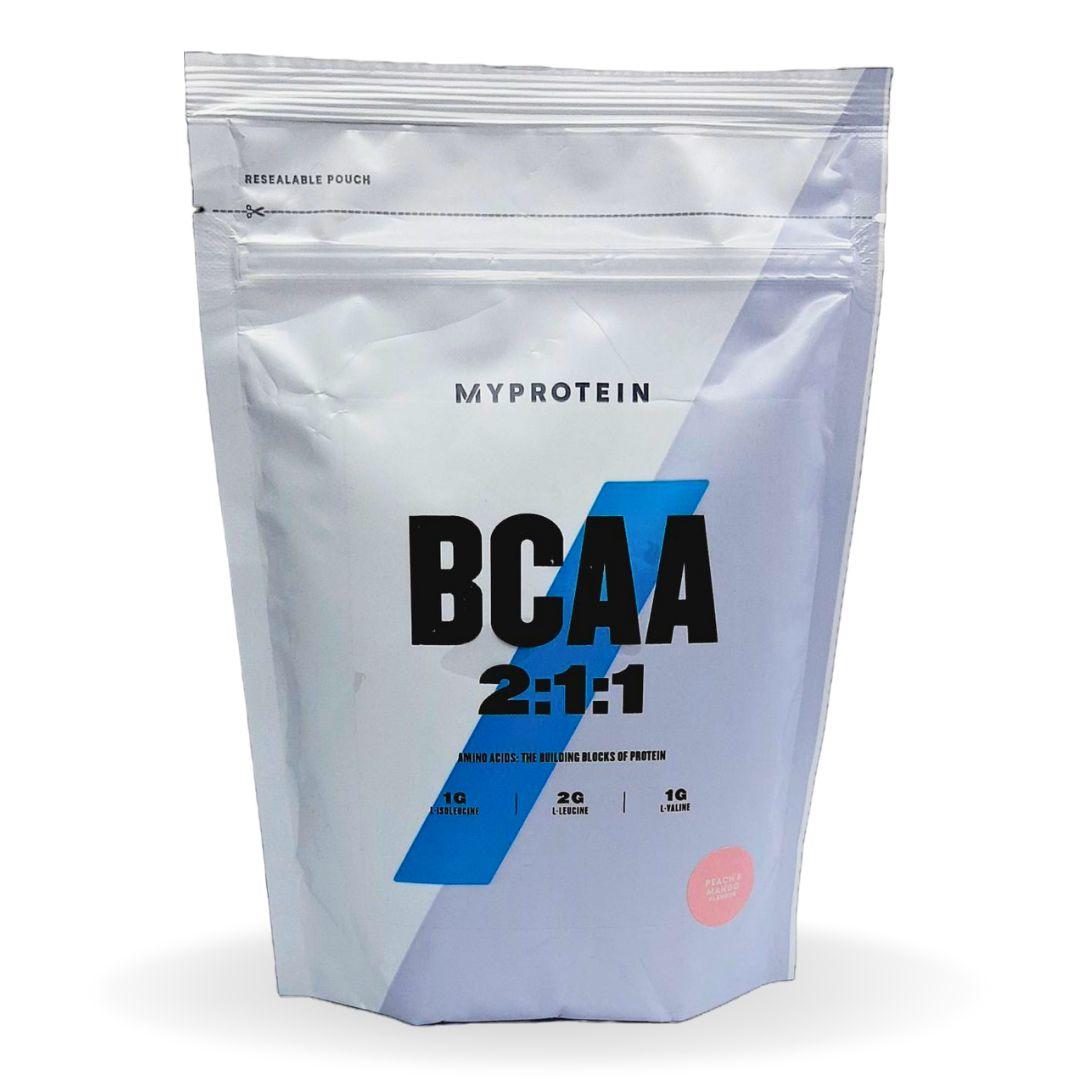 Амінокислота BCAA 2:1:1 Essential Peach Mango MyProtein 500 г, фото 1