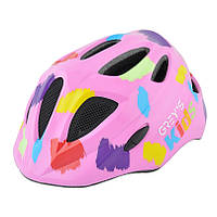 Велосипедний шолом дитячий Рожевий матовий М (53-56 см) "GREYS" KIDS GR22343 Техно Плюс Арт.RZ-2099