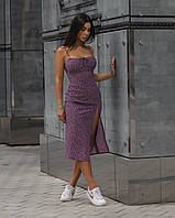 Неймовірно крута жіноча Сукня Staff re c2 фіолетова плаття стаф для дівчини Buyvile