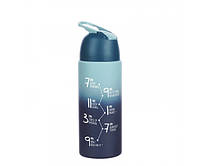 Пляшка для води Titiz plastik "Quick style" 500 мл., покриття градієнт,soft touch