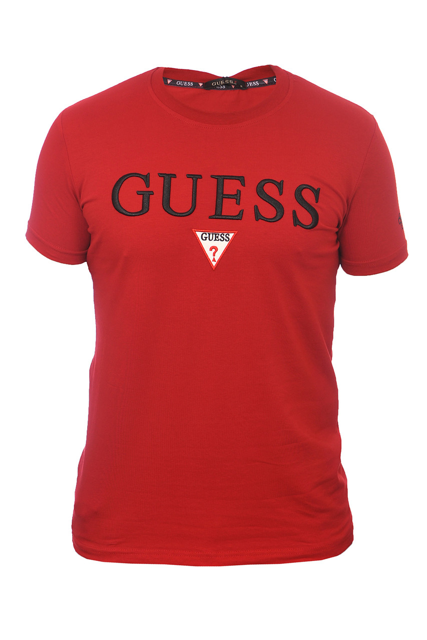 Футболка чоловіча Guess 24-Y-249801 бордова