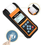 Тестер АКБ Foxwell 12-24В BT780 з мініпринтером у кейсі, фото 6