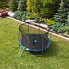 Батут із внутрішньою сіткою THUNDER Inside Elite 16FT 490 см Black/Blue, фото 7