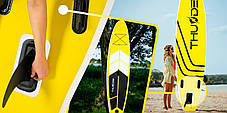 Надувна SUP дошка THUNDER Coast 320 см з веслом Yellow, фото 3