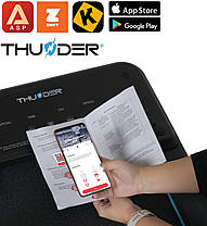 Бігова доріжка THUNDER Impact Black, фото 3