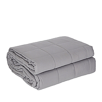 Ковдра важка (обтяжена) 4FIZJO 8 кг 150 x 200 см Grey (P-5907739319791), фото 5