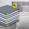 Ковдра важка (обтяжена) 4FIZJO 8 кг 150 x 200 см Grey (P-5907739319791), фото 8