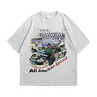 Футболка з принтом Nascar Dale Earnhardt XXL Білий, фото 2