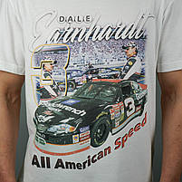 Футболка з принтом Nascar Dale Earnhardt XXL Білий, фото 4